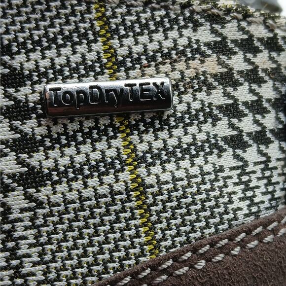 Josef Seibel Romika Sneaker Boots Women's 41(US 10.5) Houndstooth Plaid Preppy - Picture 13 of 13